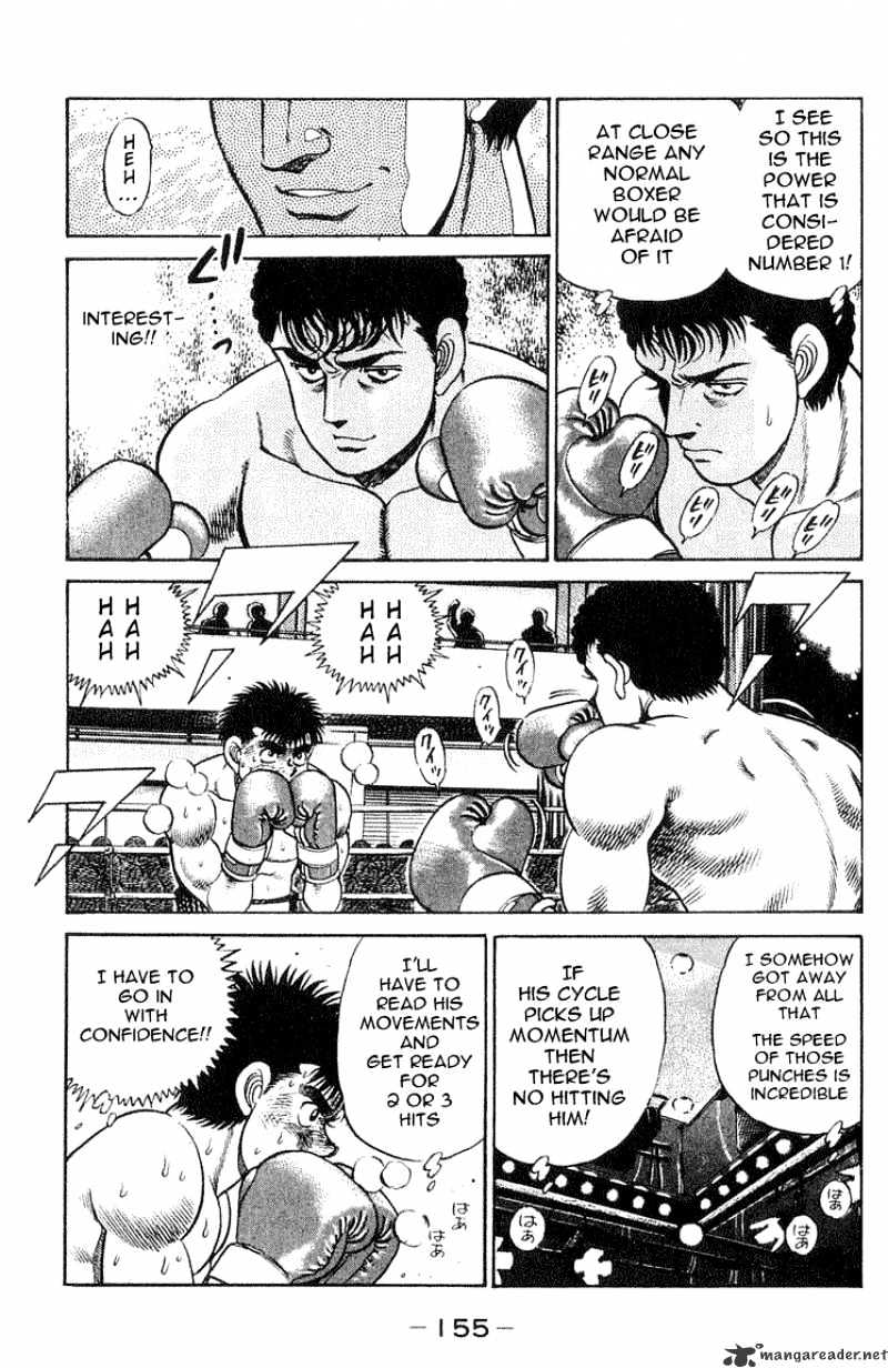 Hajime no Ippo Chapter 59 page 11 - Chapter 59 : Unpredicted
