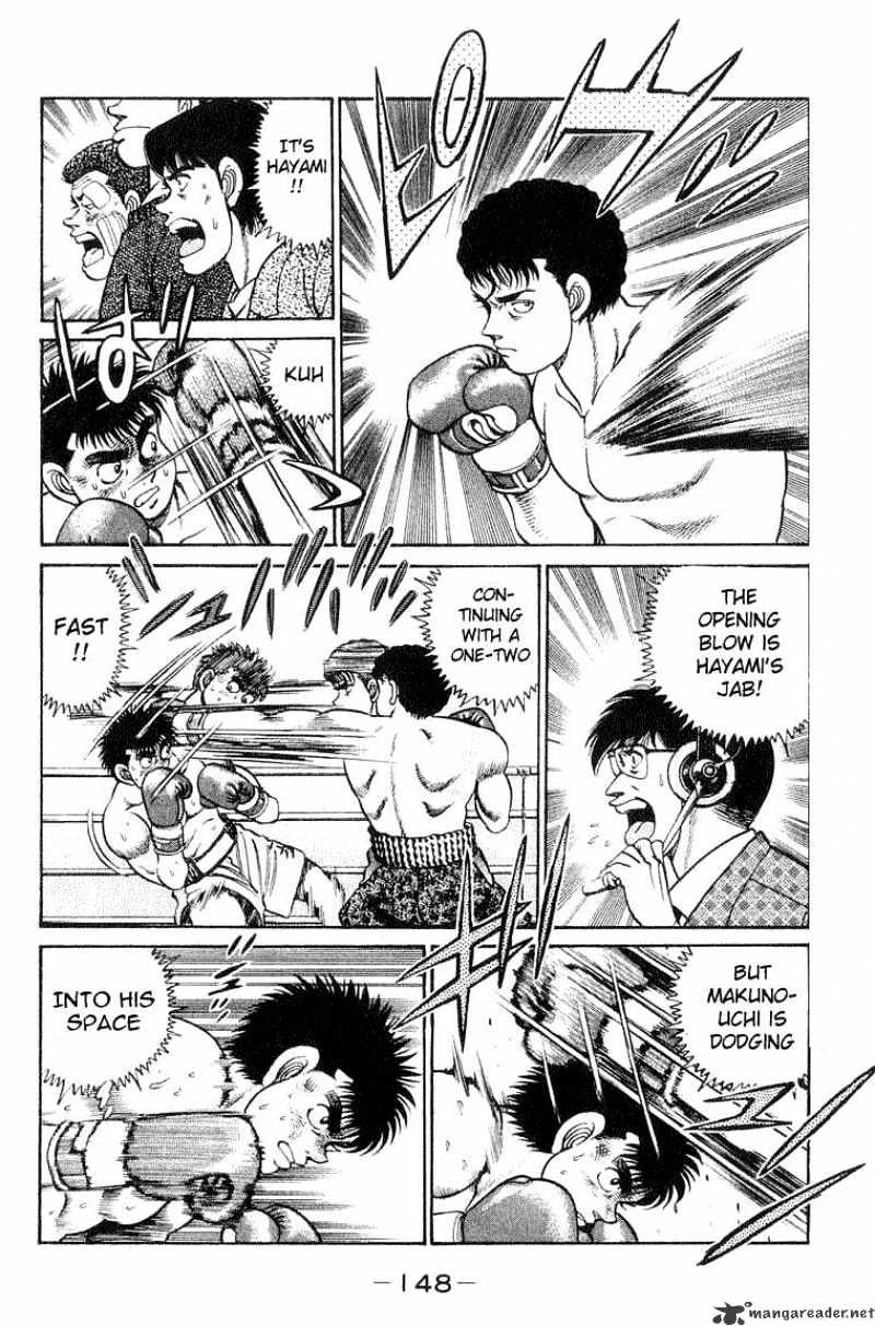 Hajime no Ippo Chapter 59 page 4 - Chapter 59 : Unpredicted