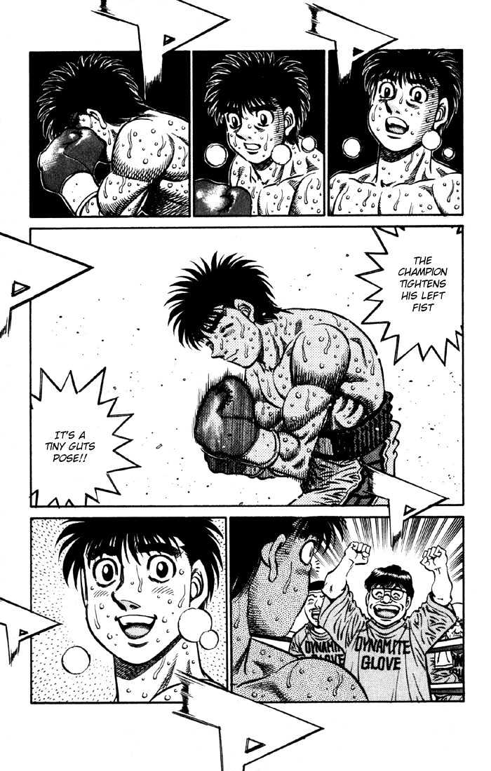 Hajime no Ippo Chapter 590 page 11 - Chapter 590 : Light and darkness in the ring