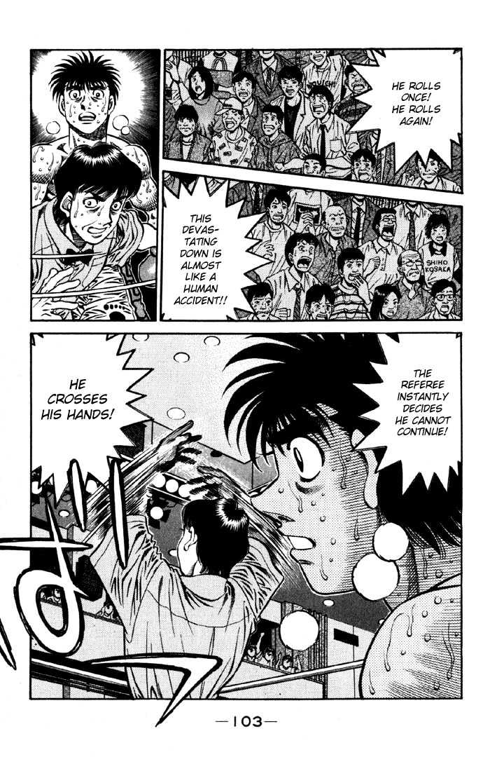 Hajime no Ippo Chapter 590 page 9 - Chapter 590 : Light and darkness in the ring