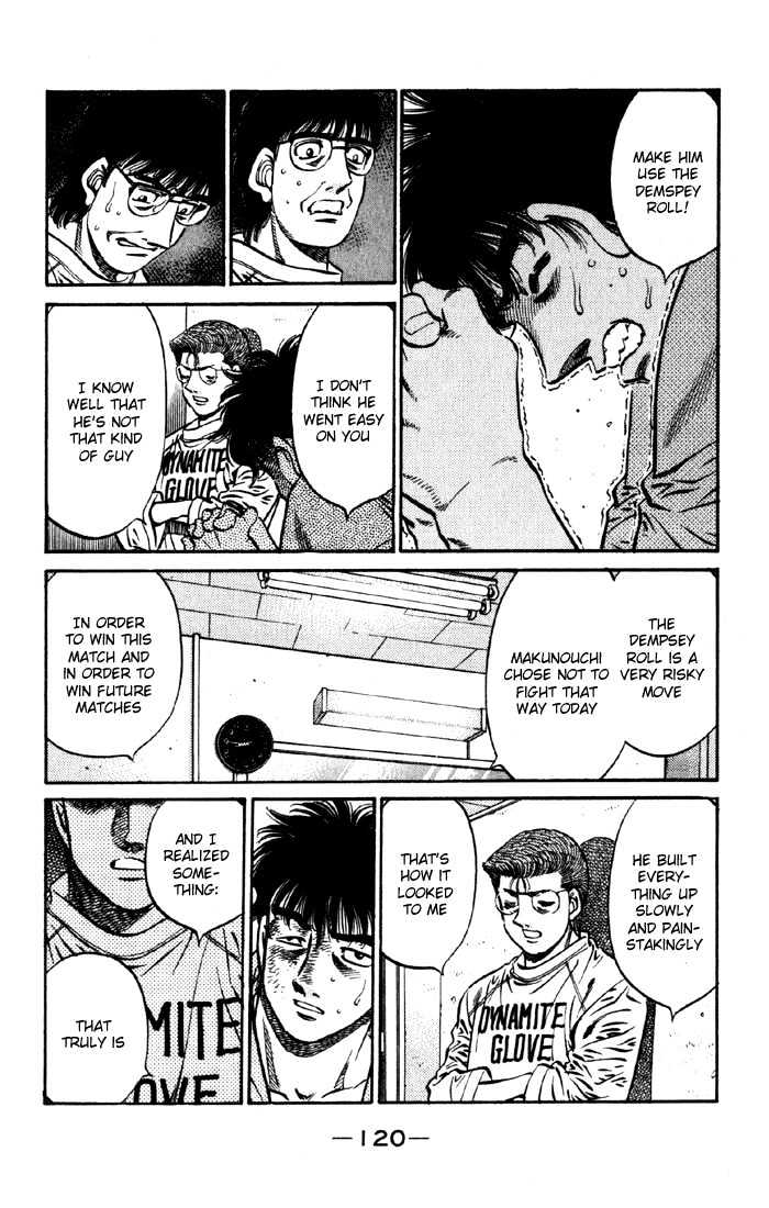 Hajime no Ippo Chapter 591 page 12 - Chapter 591 : The seal on the finishing blow