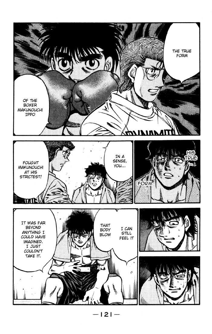 Hajime no Ippo Chapter 591 page 13 - Chapter 591 : The seal on the finishing blow