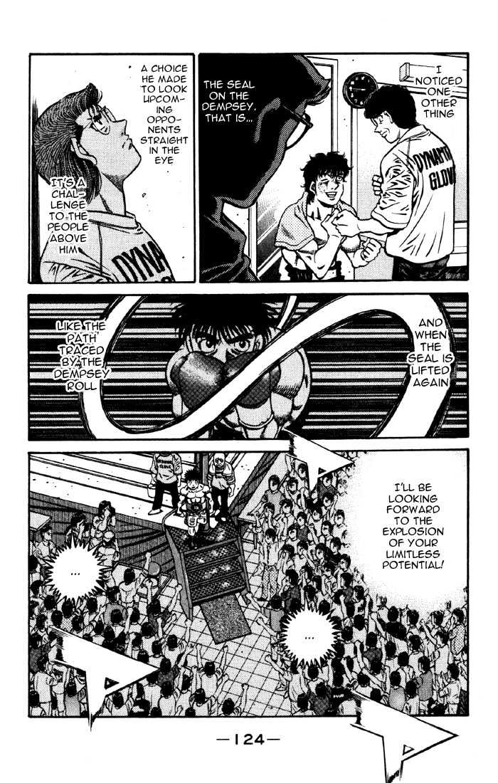 Hajime no Ippo Chapter 591 page 16 - Chapter 591 : The seal on the finishing blow