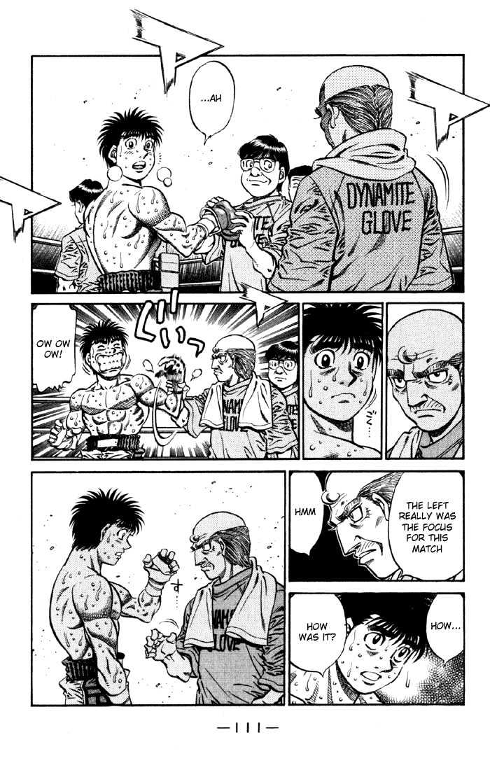Hajime no Ippo Chapter 591 page 3 - Chapter 591 : The seal on the finishing blow