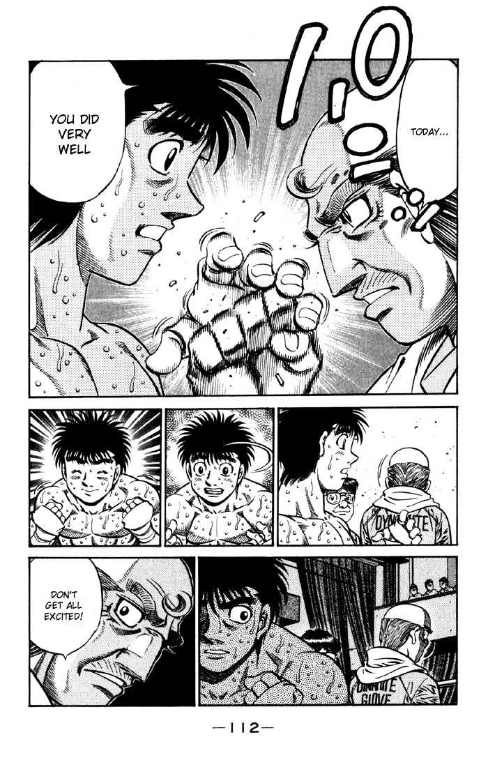 Hajime no Ippo Chapter 591 page 4 - Chapter 591 : The seal on the finishing blow