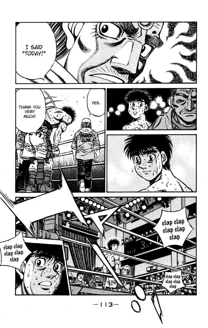 Hajime no Ippo Chapter 591 page 5 - Chapter 591 : The seal on the finishing blow