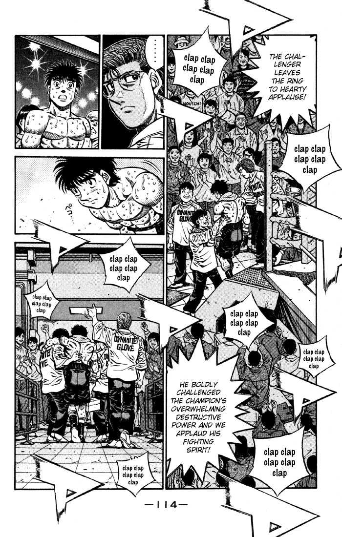 Hajime no Ippo Chapter 591 page 6 - Chapter 591 : The seal on the finishing blow