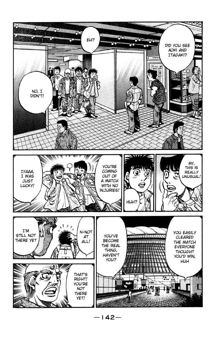 Hajime no Ippo Chapter 592 page 14 - Chapter 592 : What he'll realize later