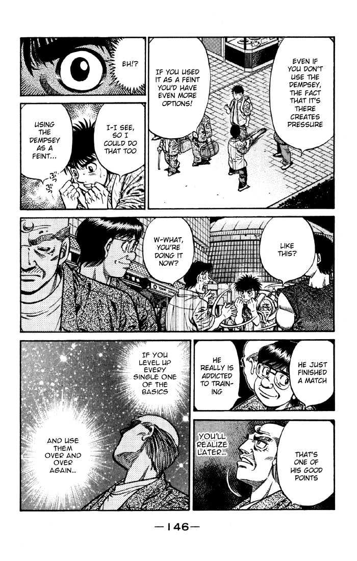 Hajime no Ippo Chapter 592 page 18 - Chapter 592 : What he'll realize later