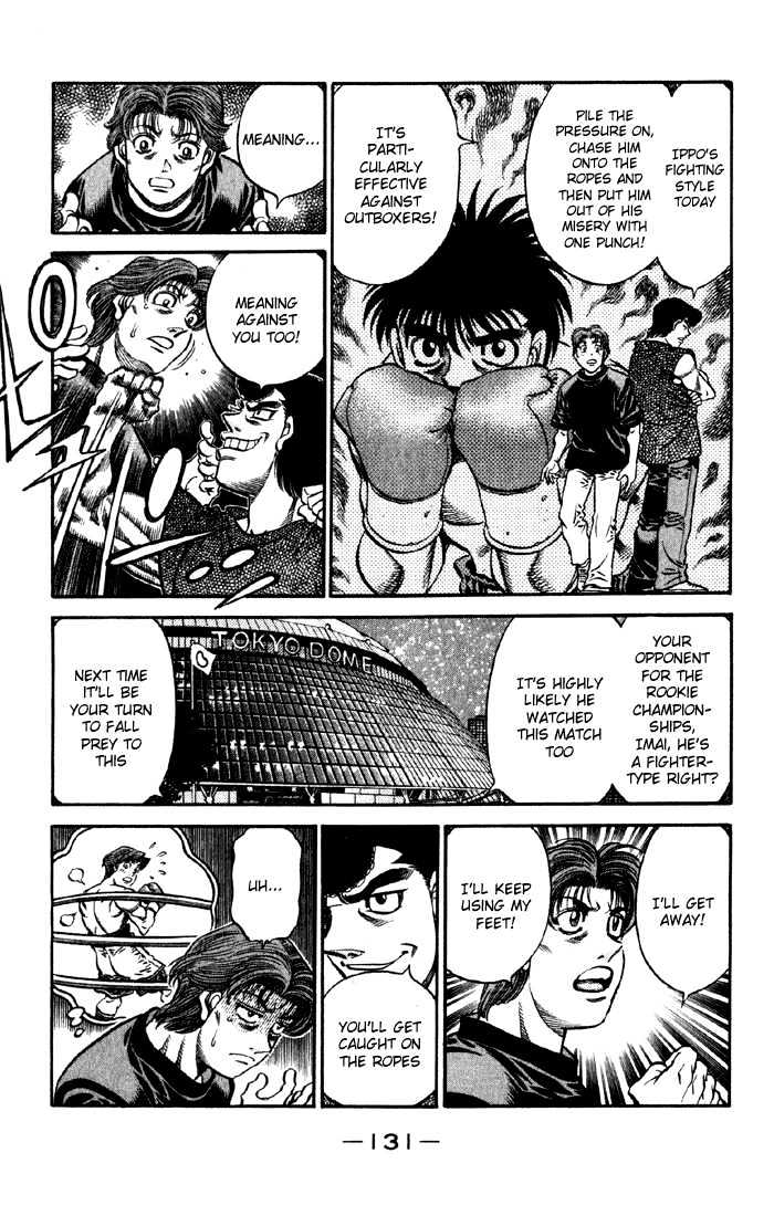 Hajime no Ippo Chapter 592 page 3 - Chapter 592 : What he'll realize later