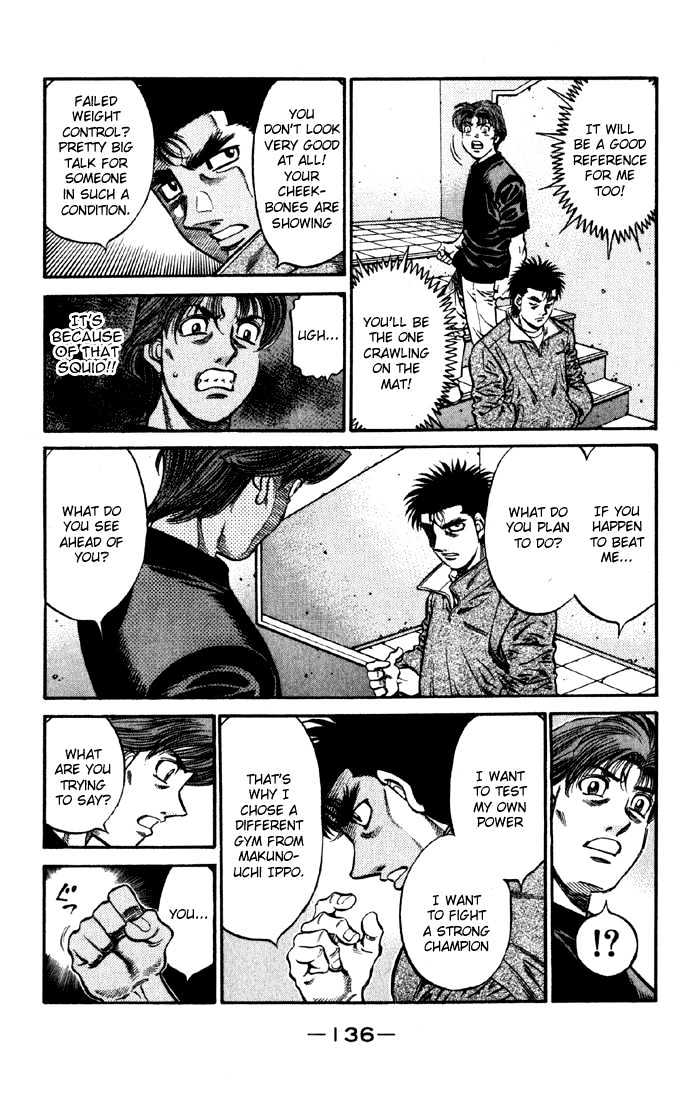 Hajime no Ippo Chapter 592 page 8 - Chapter 592 : What he'll realize later