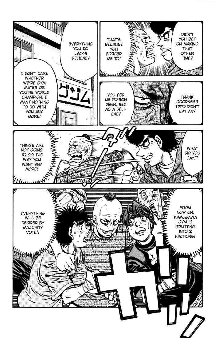 Hajime no Ippo Chapter 593 page 14 - Chapter 593 : Struggle for supremacy