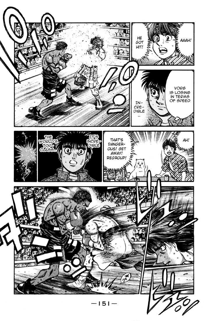 Hajime no Ippo Chapter 593 page 3 - Chapter 593 : Struggle for supremacy
