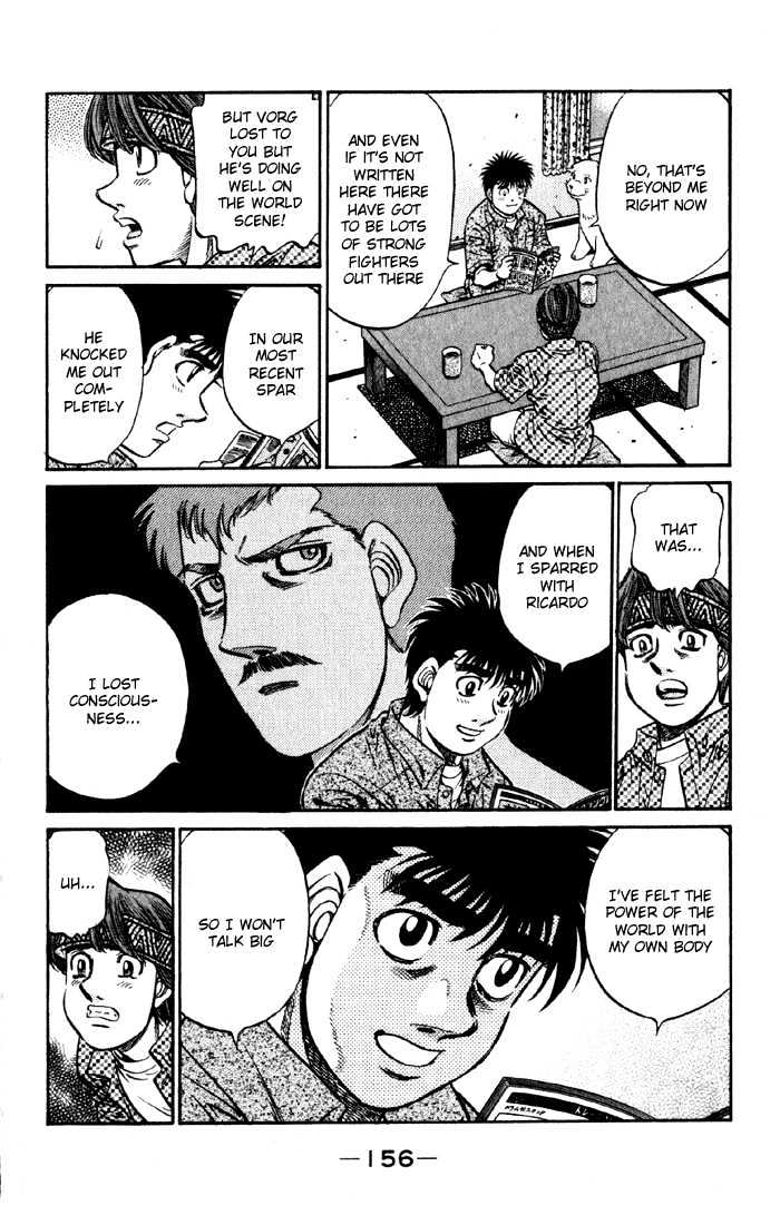 Hajime no Ippo Chapter 593 page 8 - Chapter 593 : Struggle for supremacy