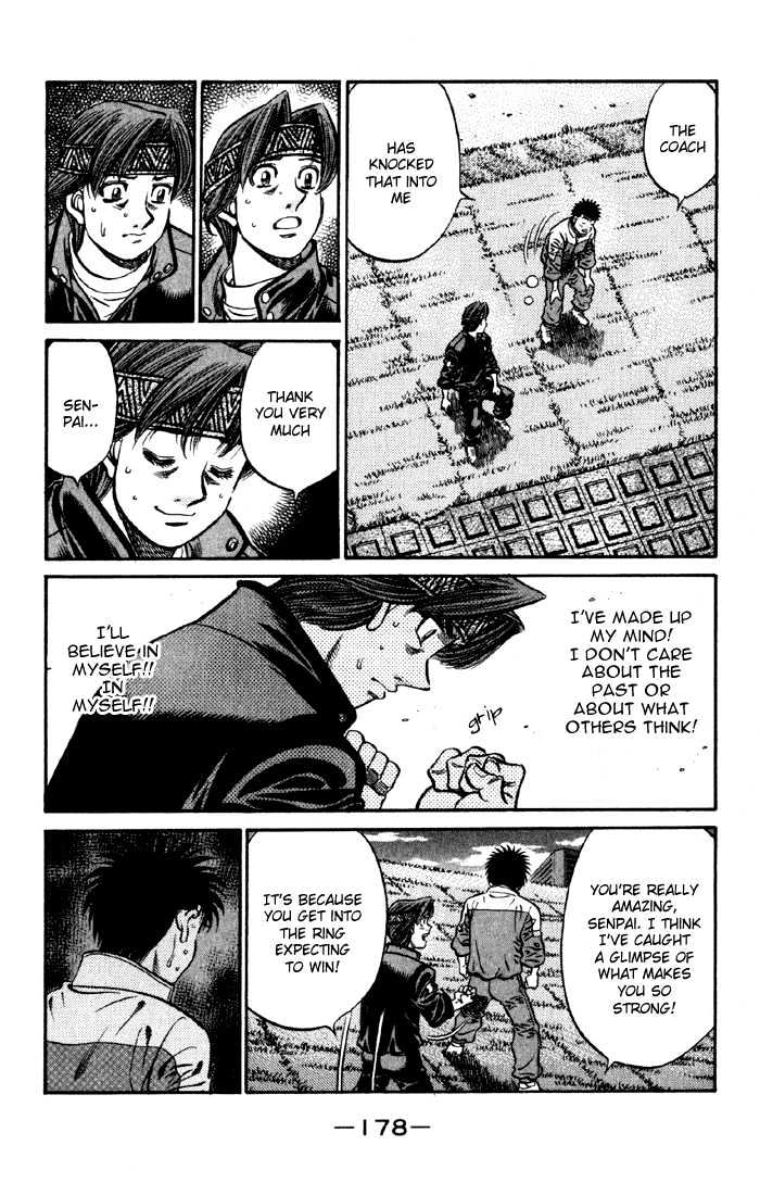 Hajime no Ippo Chapter 594 page 10 - Chapter 594 : 5-sided relationship