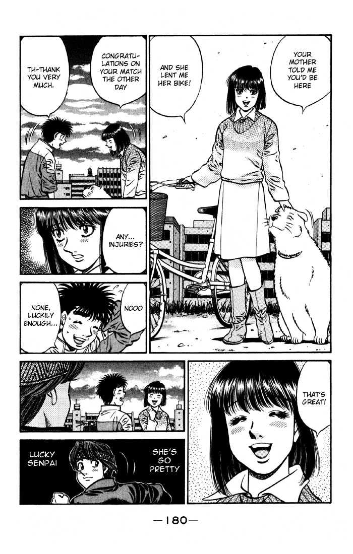 Hajime no Ippo Chapter 594 page 12 - Chapter 594 : 5-sided relationship