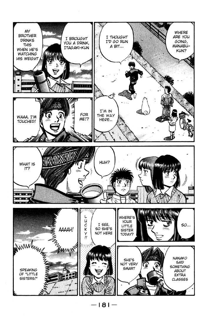 Hajime no Ippo Chapter 594 page 13 - Chapter 594 : 5-sided relationship