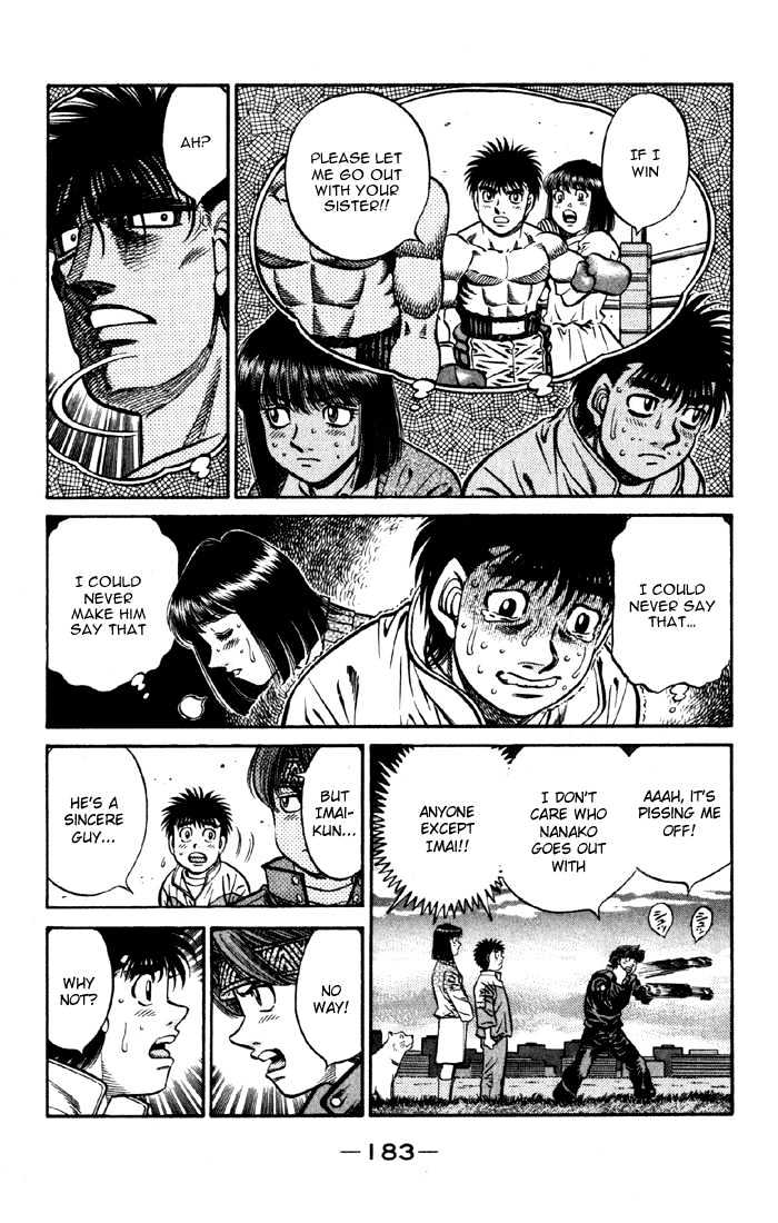 Hajime no Ippo Chapter 594 page 15 - Chapter 594 : 5-sided relationship