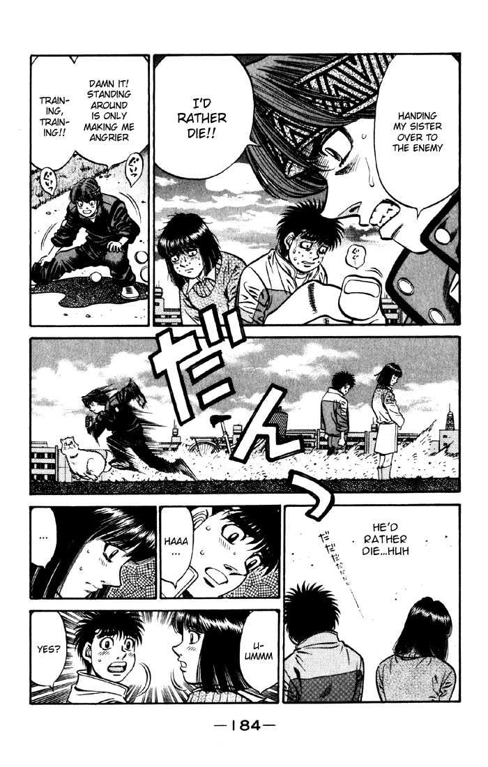 Hajime no Ippo Chapter 594 page 16 - Chapter 594 : 5-sided relationship
