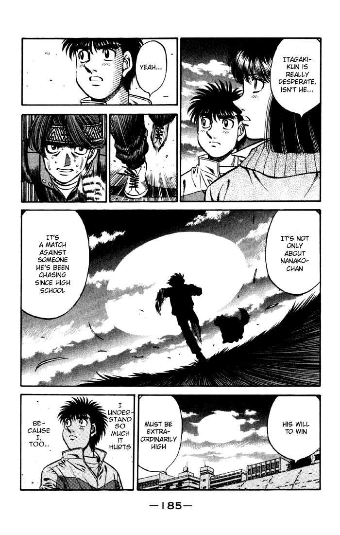 Hajime no Ippo Chapter 594 page 17 - Chapter 594 : 5-sided relationship