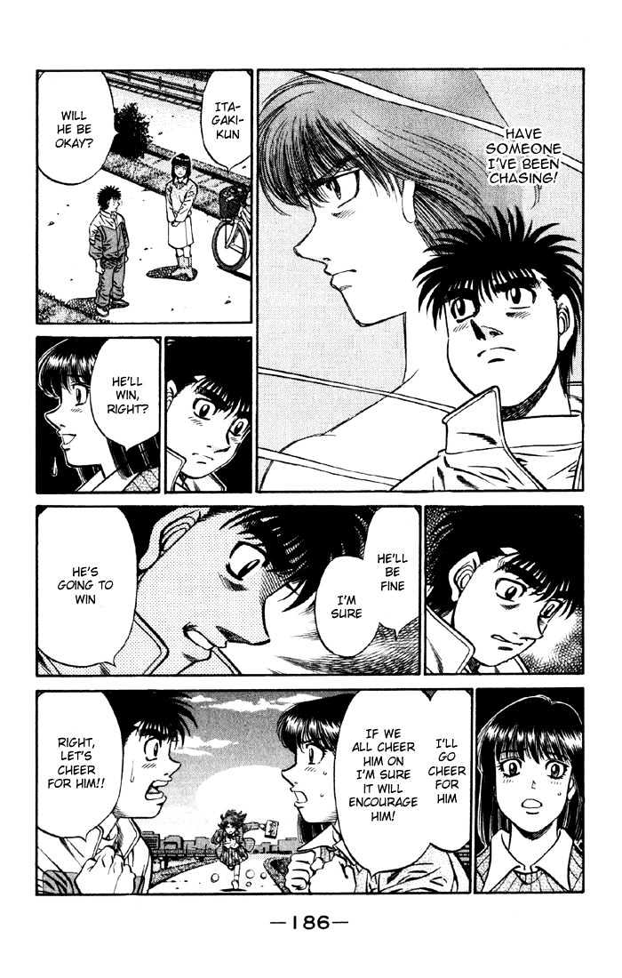 Hajime no Ippo Chapter 594 page 18 - Chapter 594 : 5-sided relationship