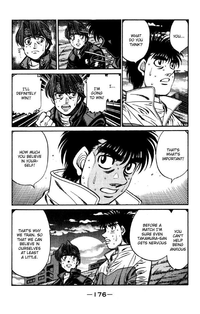 Hajime no Ippo Chapter 594 page 8 - Chapter 594 : 5-sided relationship
