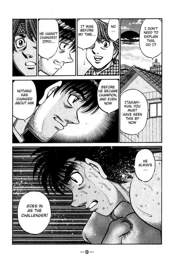 Hajime no Ippo Chapter 595 page 10 - Chapter 595 : Dead end