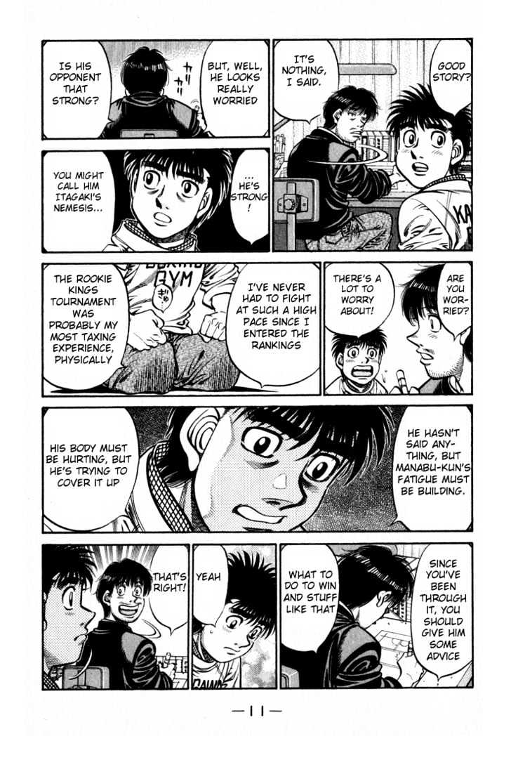 Hajime no Ippo Chapter 595 page 12 - Chapter 595 : Dead end