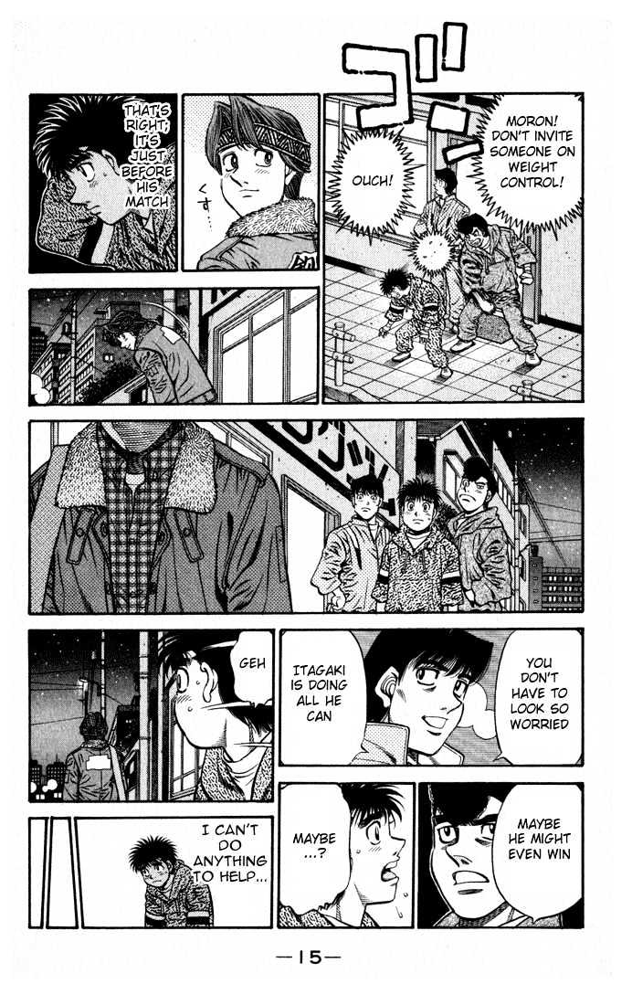 Hajime no Ippo Chapter 595 page 16 - Chapter 595 : Dead end