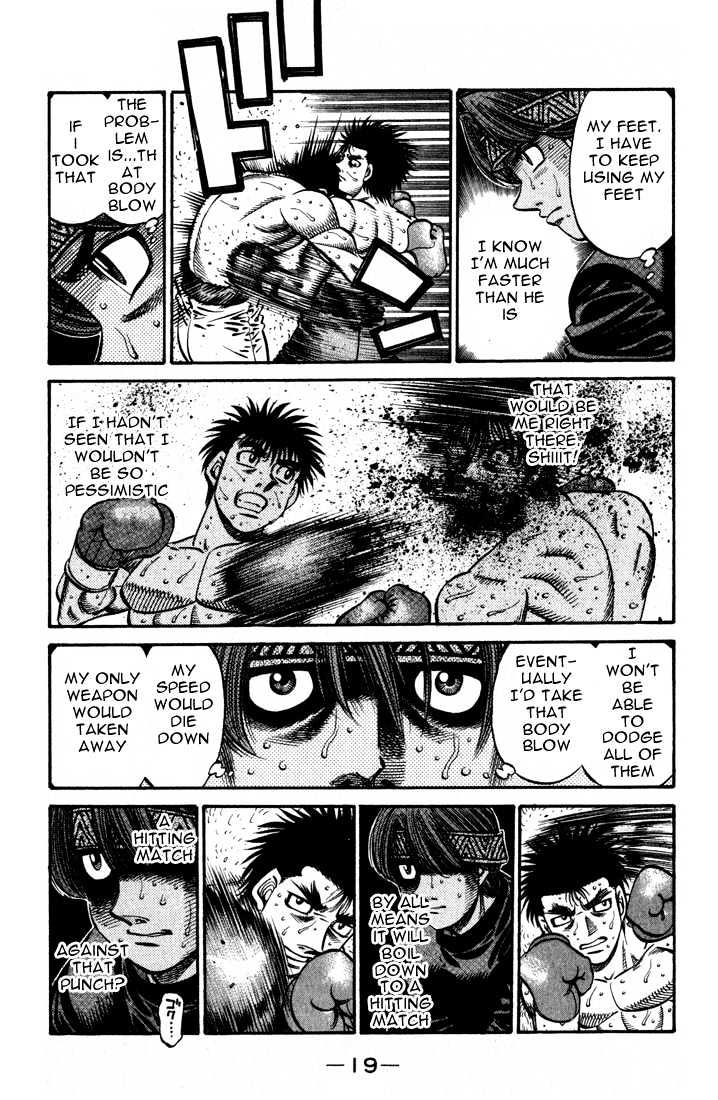 Hajime no Ippo Chapter 595 page 20 - Chapter 595 : Dead end
