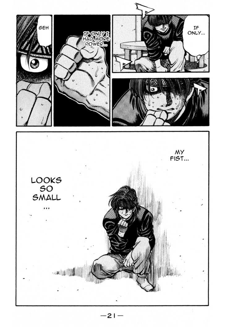 Hajime no Ippo Chapter 595 page 22 - Chapter 595 : Dead end