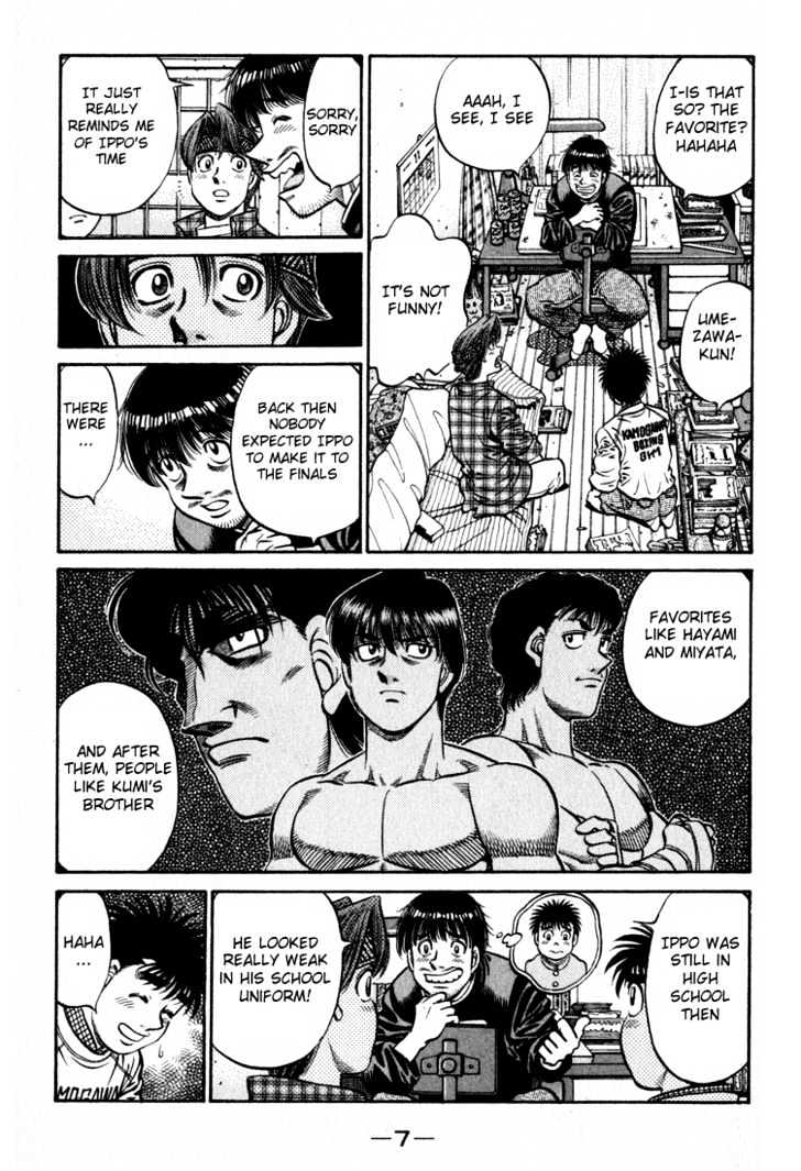 Hajime no Ippo Chapter 595 page 8 - Chapter 595 : Dead end