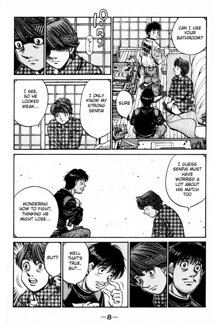 Hajime no Ippo Chapter 595 page 9 - Chapter 595 : Dead end