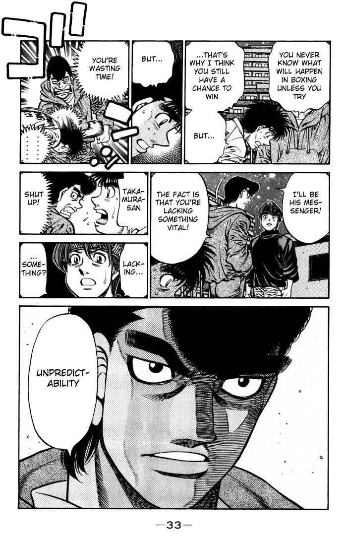 Hajime no Ippo Chapter 596 page 11 - Chapter 596 : The decisive defect