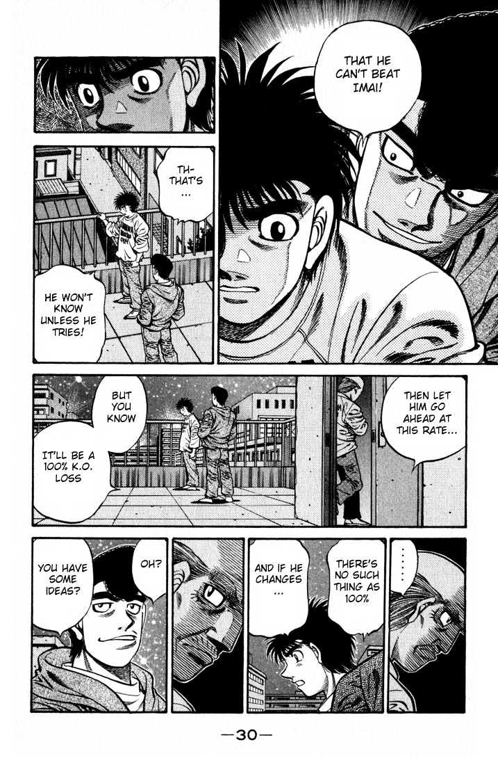 Hajime no Ippo Chapter 596 page 8 - Chapter 596 : The decisive defect