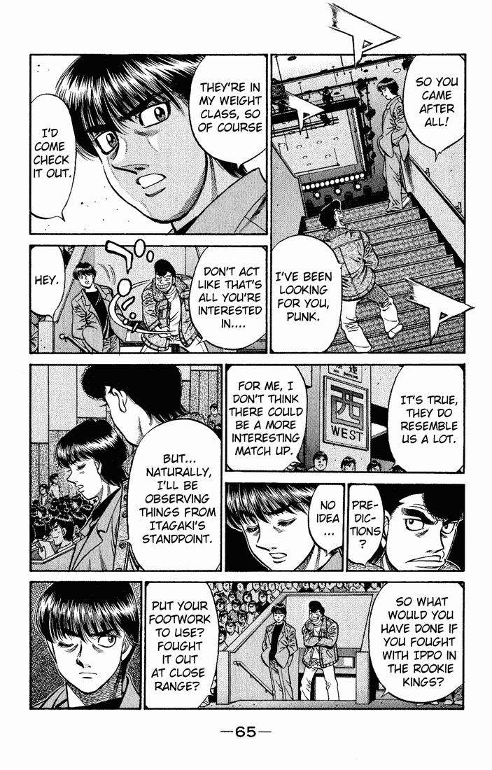 Hajime no Ippo Chapter 598.2 page 10 - Chapter 598 v2 : Itagaki's Choice