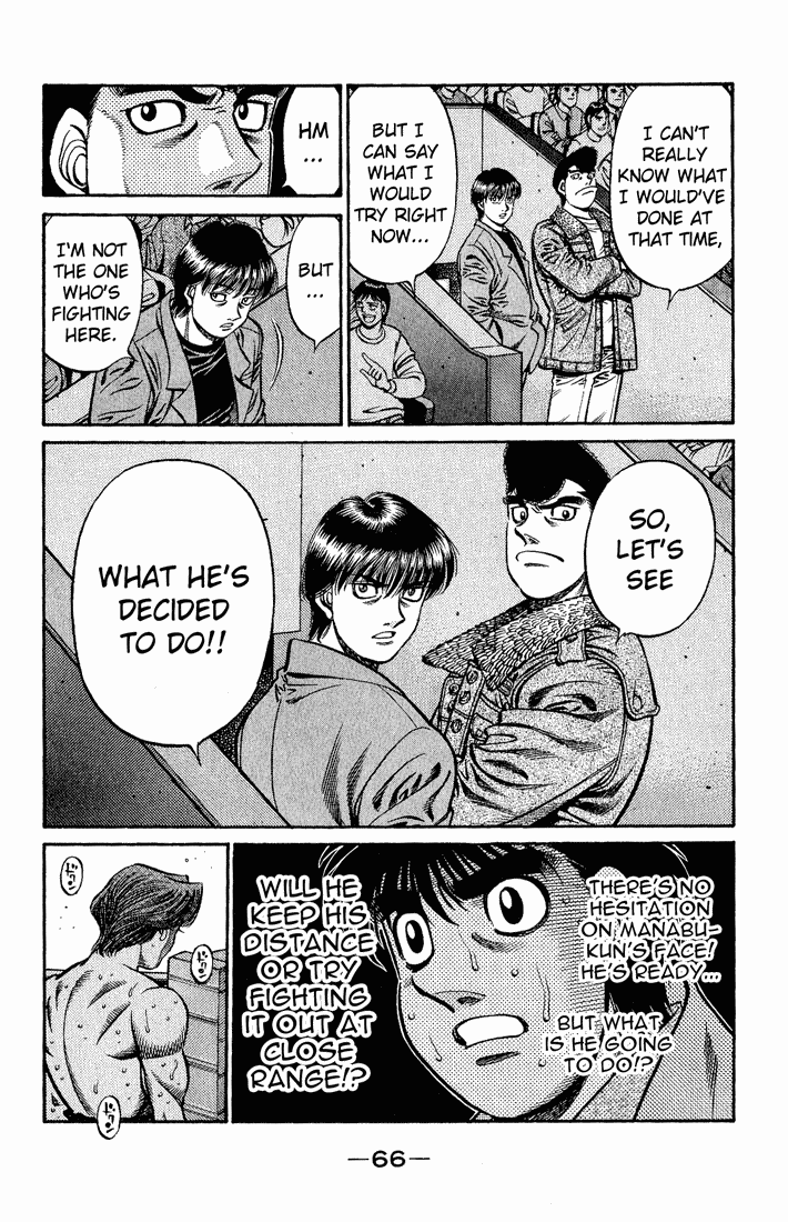 Hajime no Ippo Chapter 598.2 page 11 - Chapter 598 v2 : Itagaki's Choice