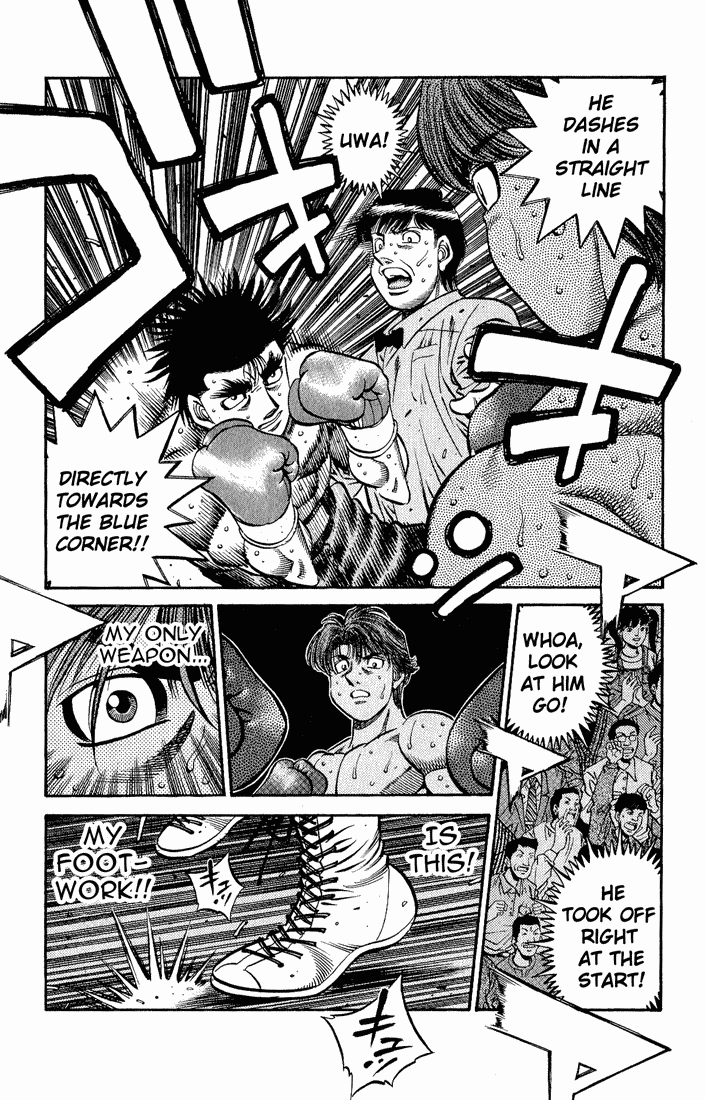 Hajime no Ippo Chapter 598.2 page 14 - Chapter 598 v2 : Itagaki's Choice