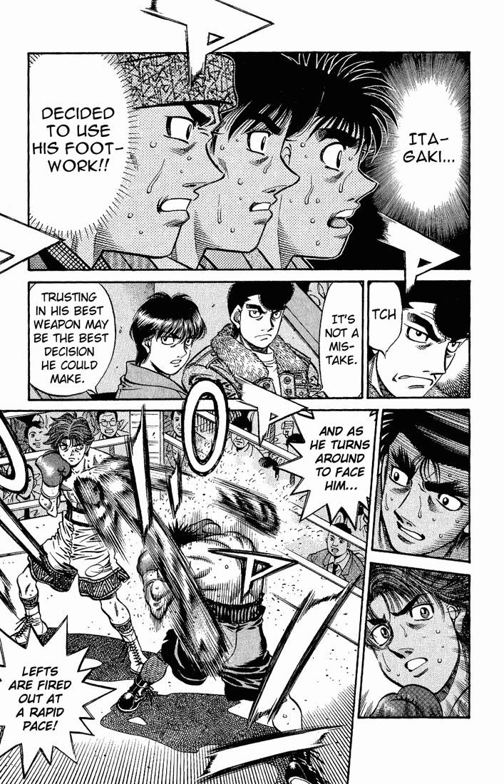 Hajime no Ippo Chapter 598.2 page 16 - Chapter 598 v2 : Itagaki's Choice