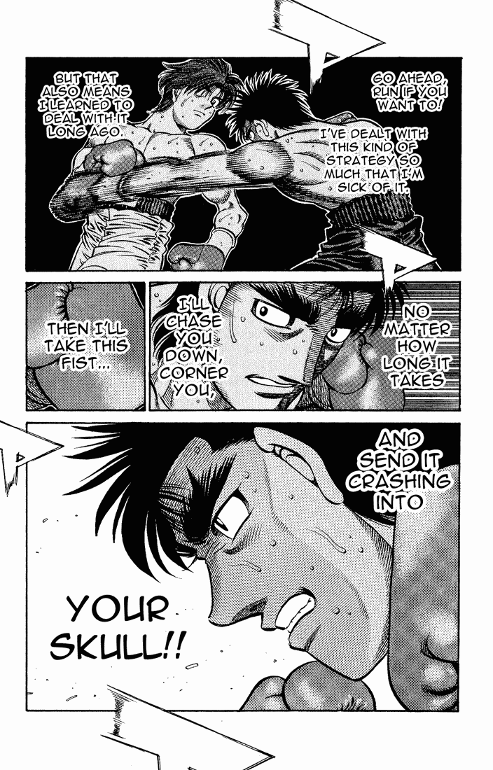 Hajime no Ippo Chapter 598.2 page 18 - Chapter 598 v2 : Itagaki's Choice