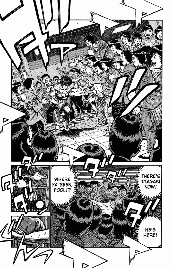 Hajime no Ippo Chapter 598.2 page 5 - Chapter 598 v2 : Itagaki's Choice