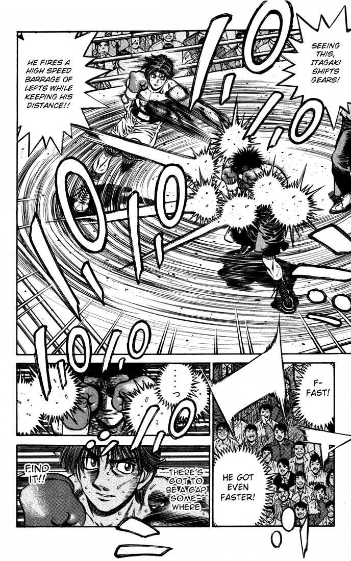 Hajime no Ippo Chapter 599 page 10 - Chapter 599 : Speed vs. power