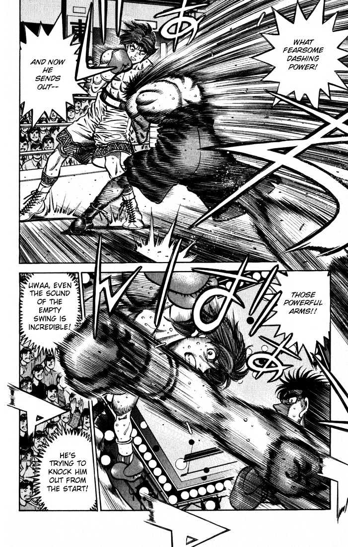 Hajime no Ippo Chapter 599 page 2 - Chapter 599 : Speed vs. power