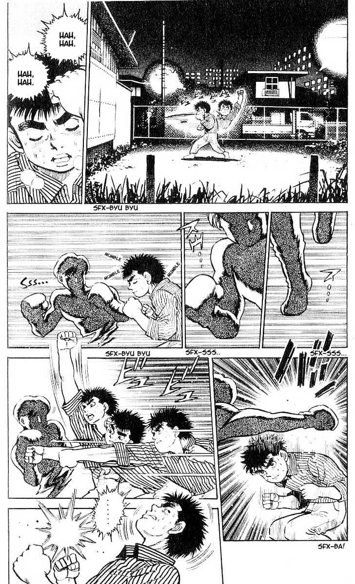 Hajime no Ippo Chapter 6 page 14 - Chapter 6 : SHADOW BOXING