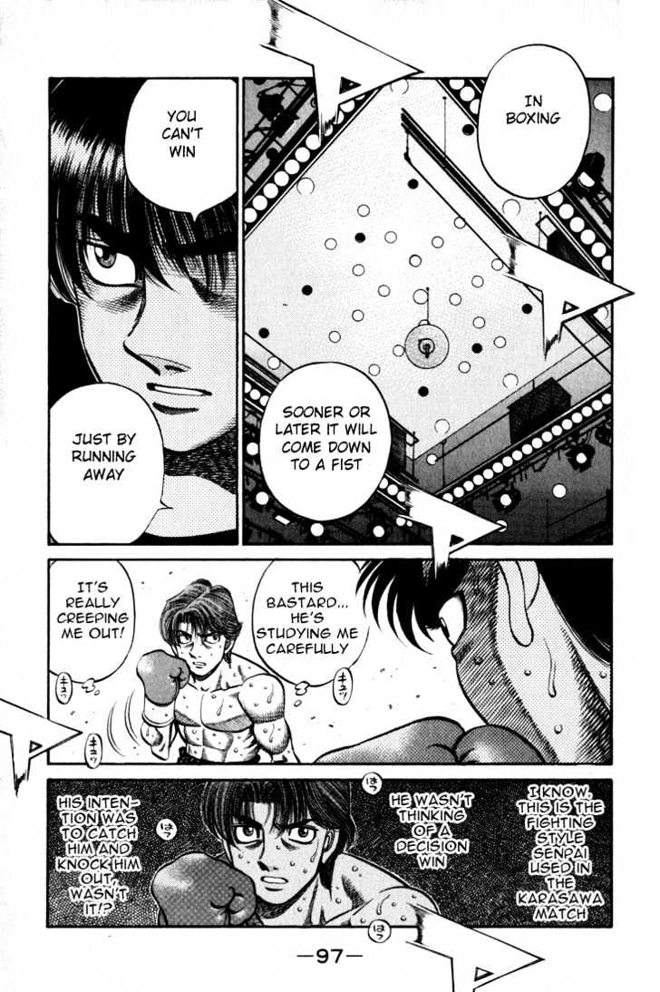 Hajime no Ippo Chapter 600 page 11 - Chapter 600 : Overcome the pressure!