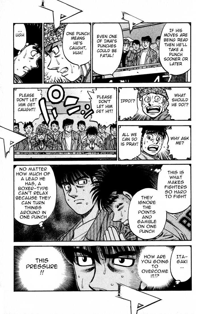 Hajime no Ippo Chapter 600 page 13 - Chapter 600 : Overcome the pressure!