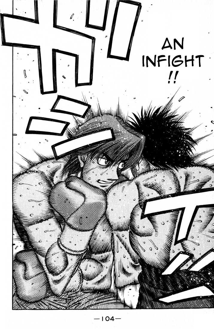 Hajime no Ippo Chapter 600 page 18 - Chapter 600 : Overcome the pressure!