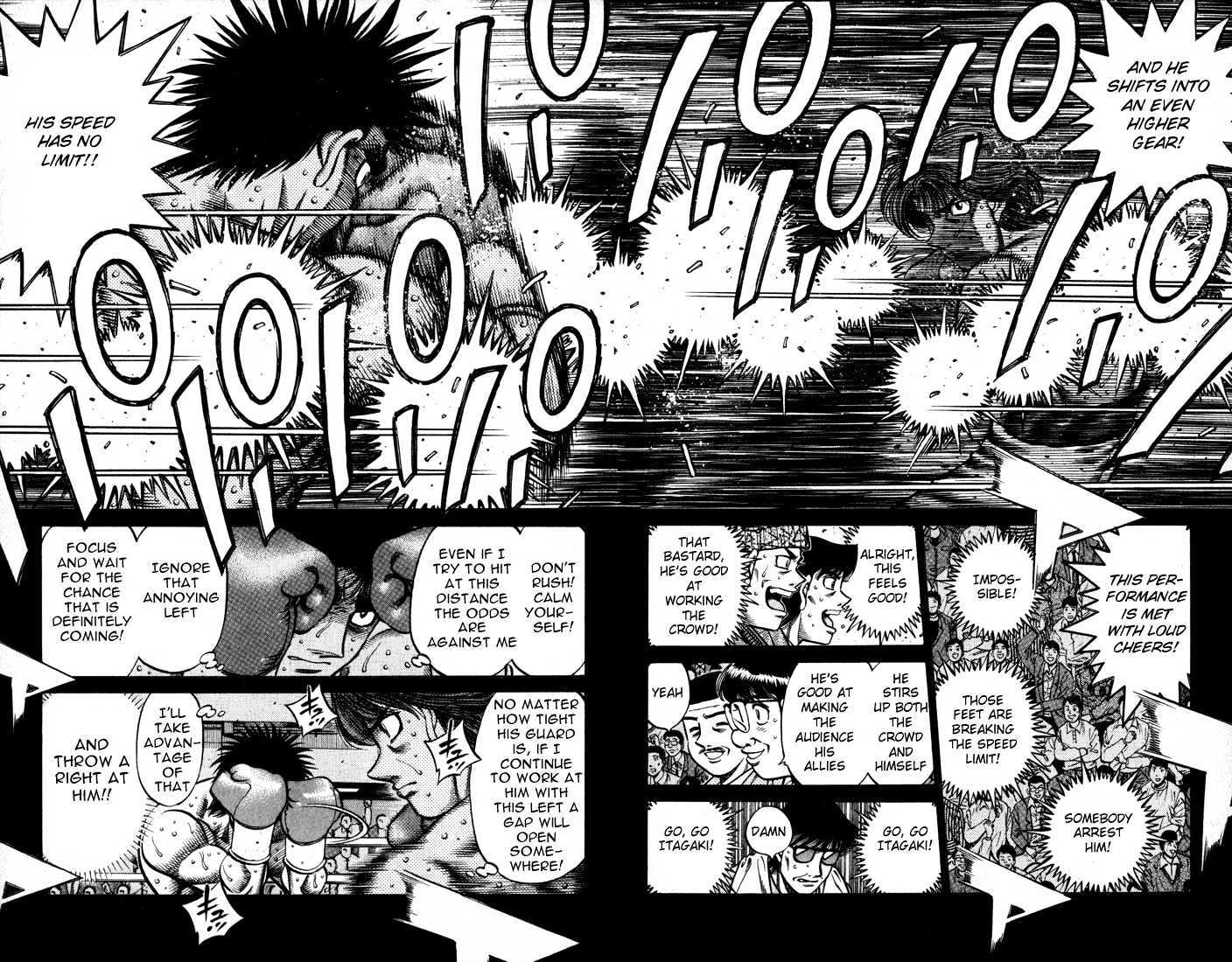 Hajime no Ippo Chapter 600 page 3 - Chapter 600 : Overcome the pressure!