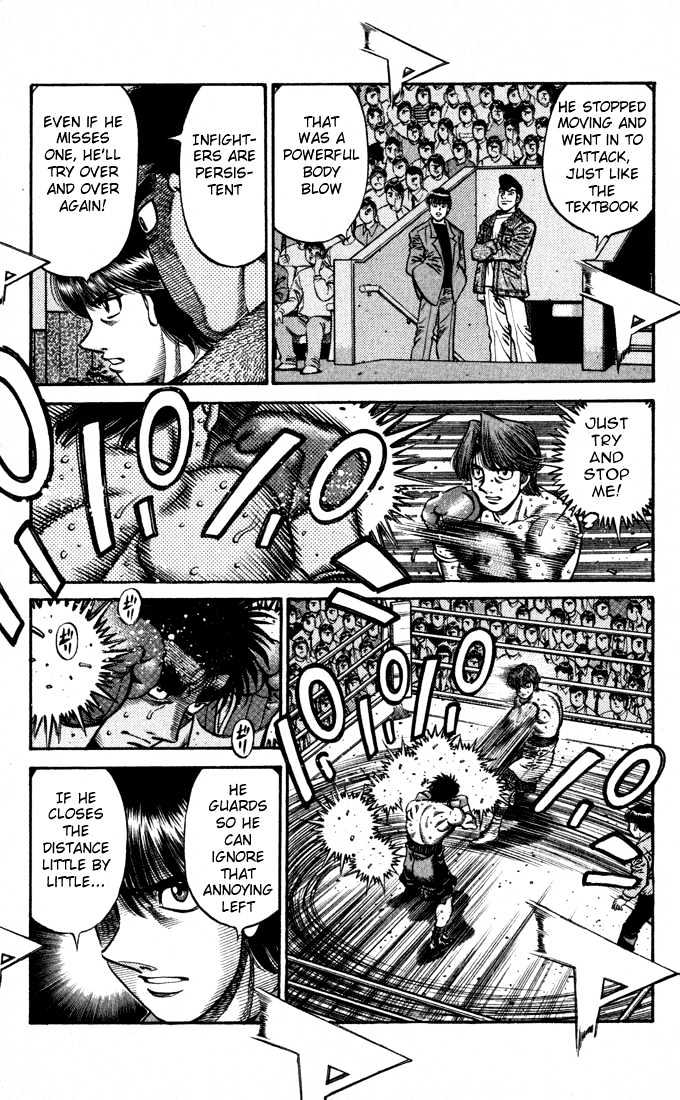 Hajime no Ippo Chapter 600 page 9 - Chapter 600 : Overcome the pressure!