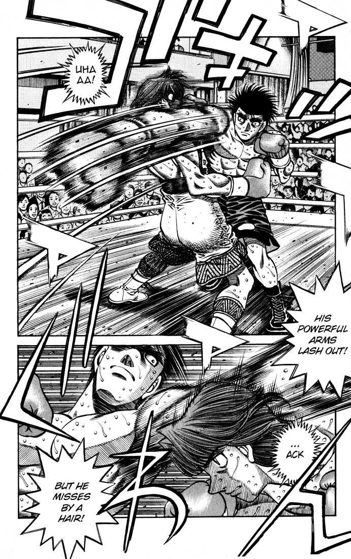 Hajime no Ippo Chapter 601 page 11 - Chapter 601 : Offense and defense in point-blank range